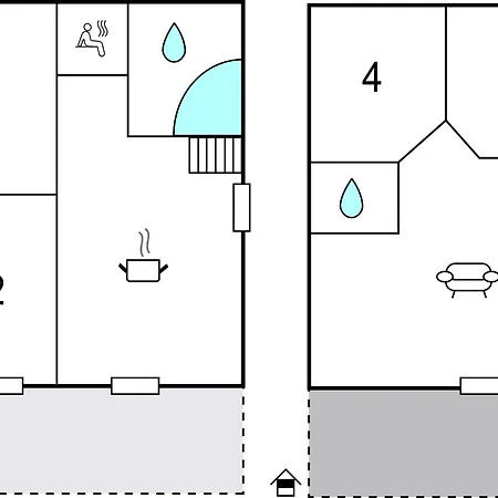 Stunning In With Sauna * 加斯庭